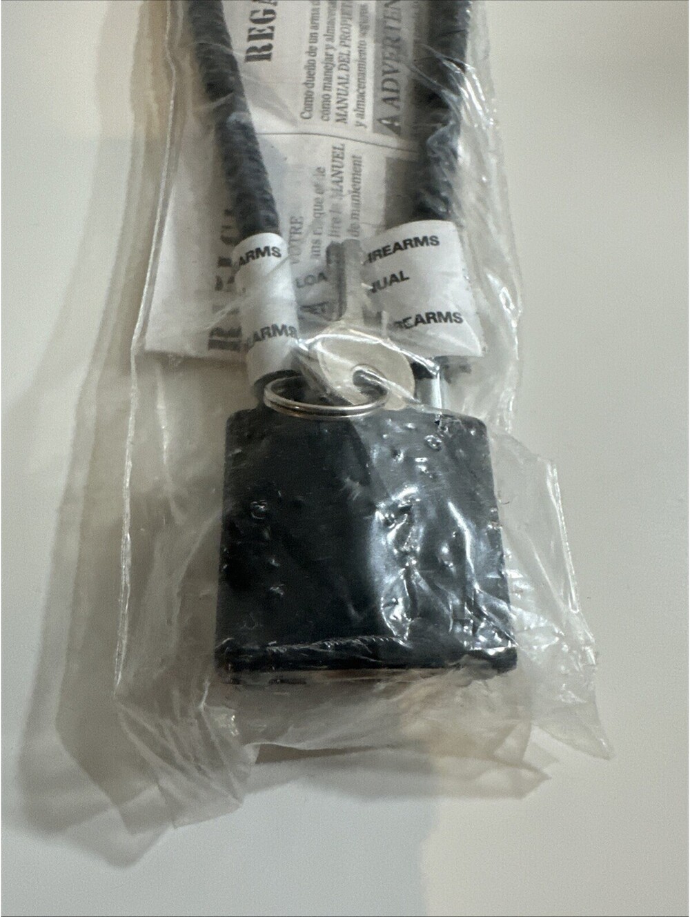 Regal R15LC Gun Safety Cable Lock With Keys - Picture 2 of 9